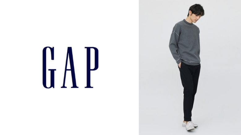 GAP　ロゴ＋着用画像